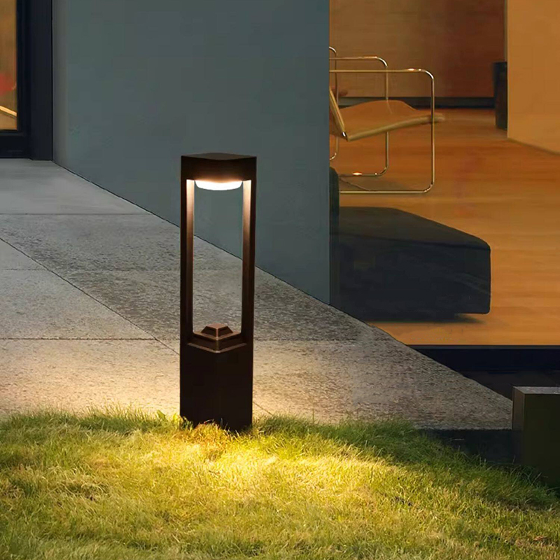 Solar Garden Light - Lámpara de pie luminosa para patio,