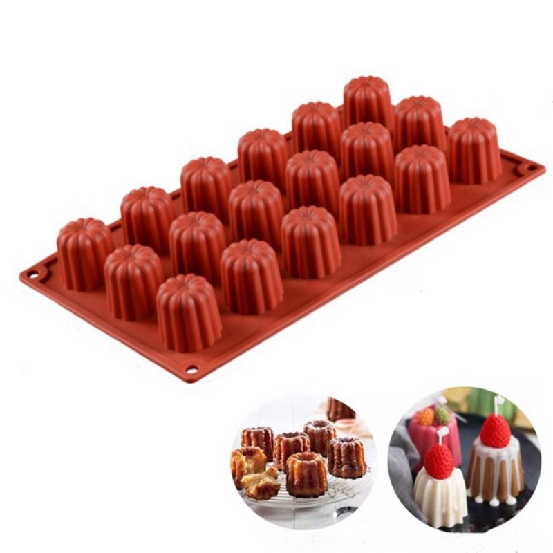 Eco Soap - 8/12/18 tazas molde de silicona bandeja