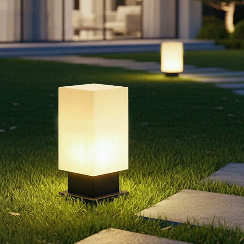 Solar Garden Light - Lámpara de pie luminosa para patio,