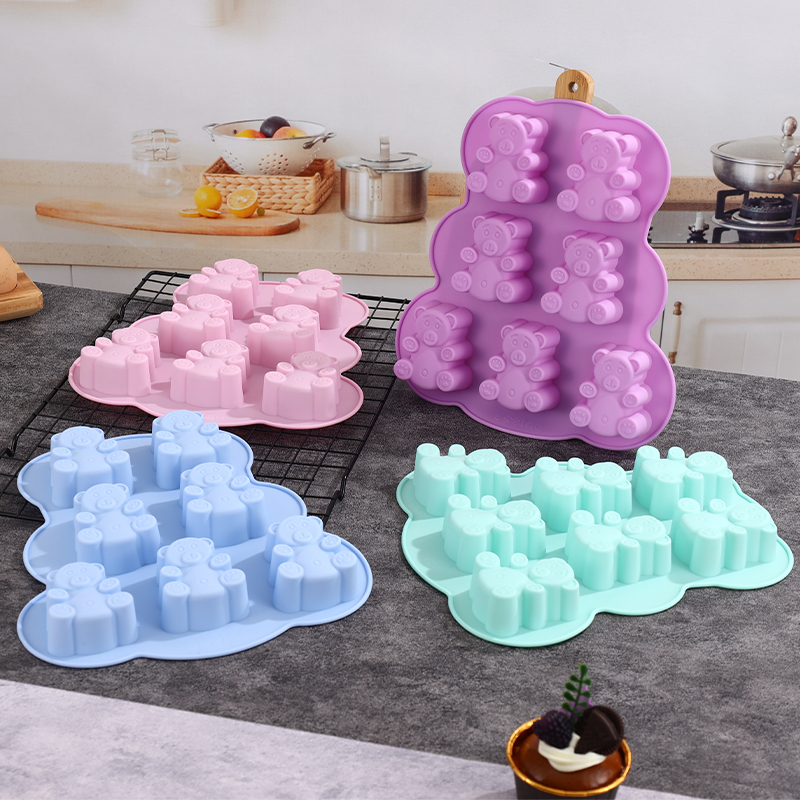 Eco Soap - Moldes de silicona para osos de
