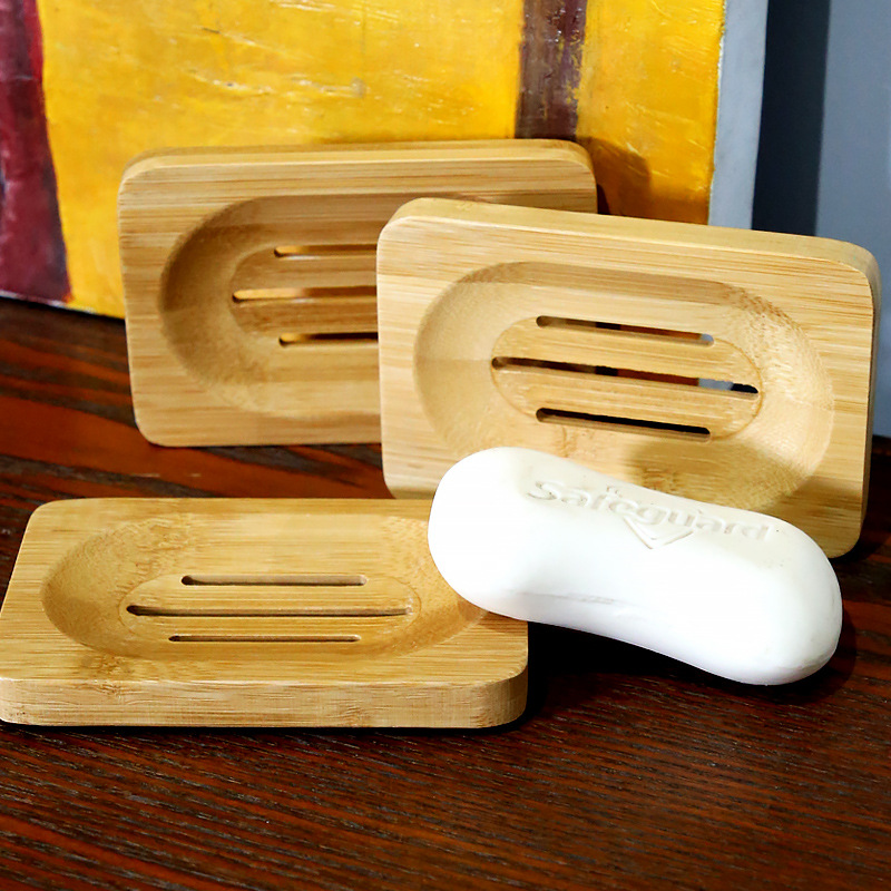 Jabonera de madera de bambú, s - Bamboo Cutlery reseña y precio