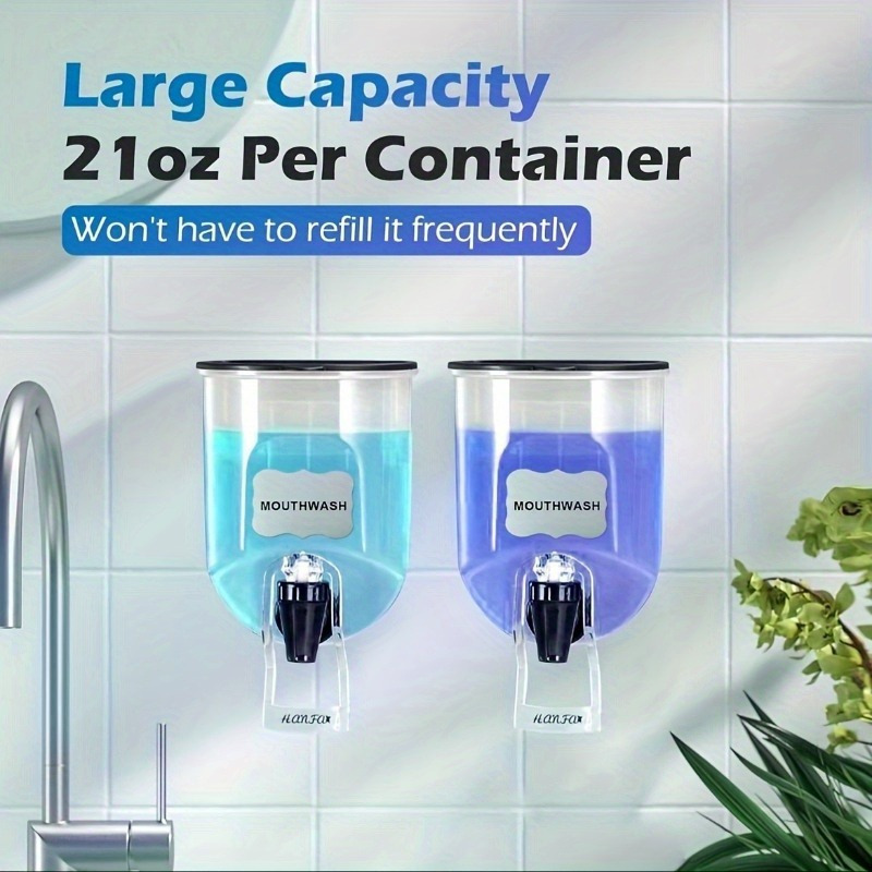 Dispensador de enjuague bucal  - Reusable Bottle reseña y precio