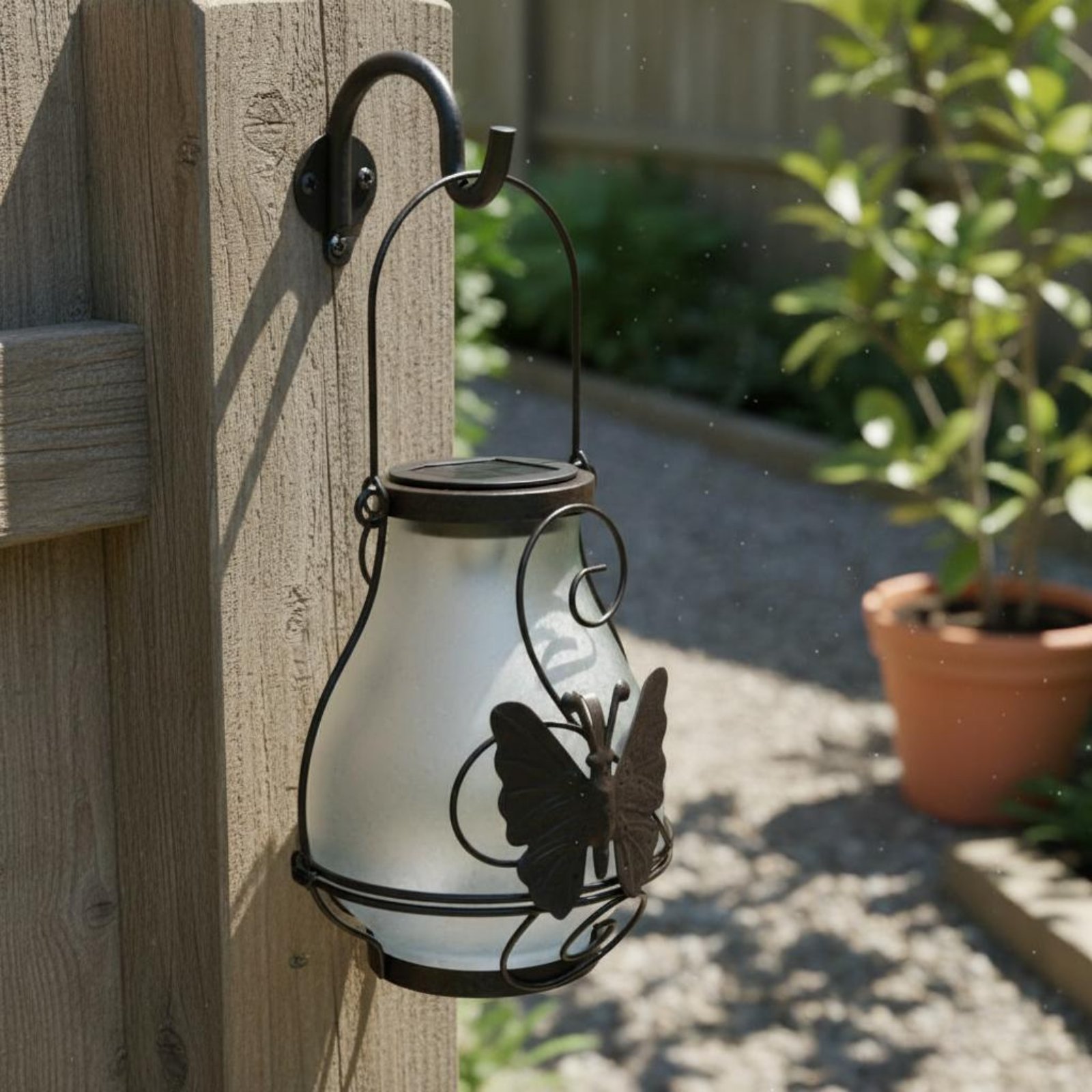 Linterna Solar con Forma de Ma - Solar Garden Light reseña y precio