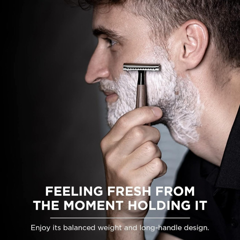 Maquinilla de Afeitar de Doble - Safety Razor Handle reseña y precio