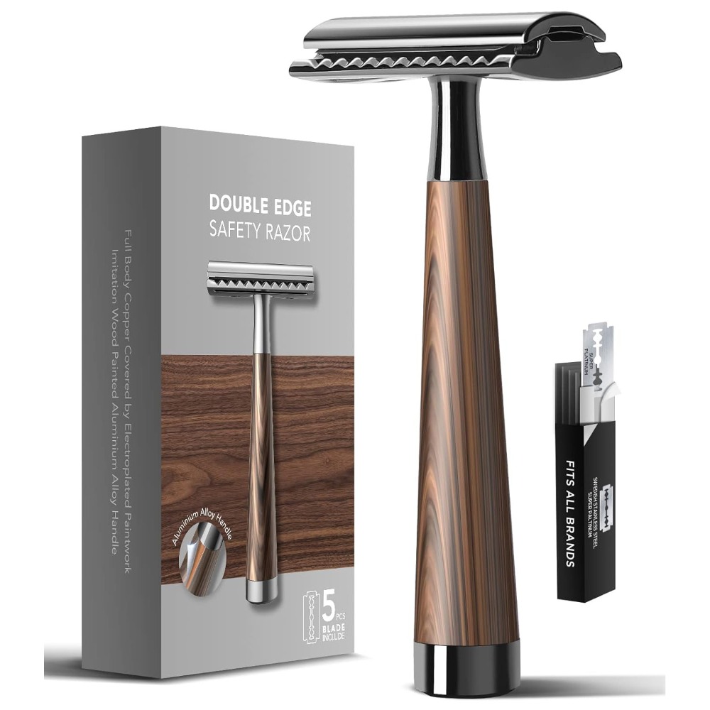Maquinilla de Afeitar de Doble - Safety Razor Handle reseña y precio