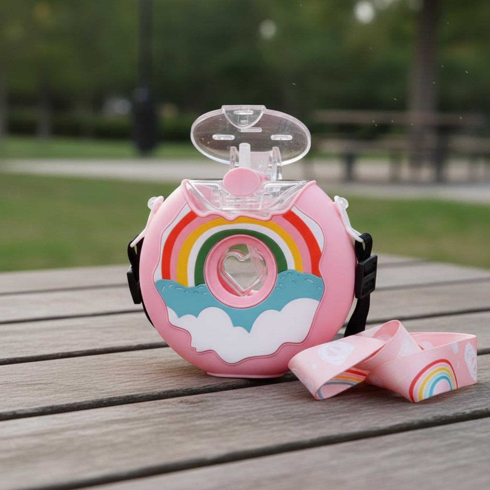 Botella de Agua con Forma de D - Reusable Bottle reseña y precio