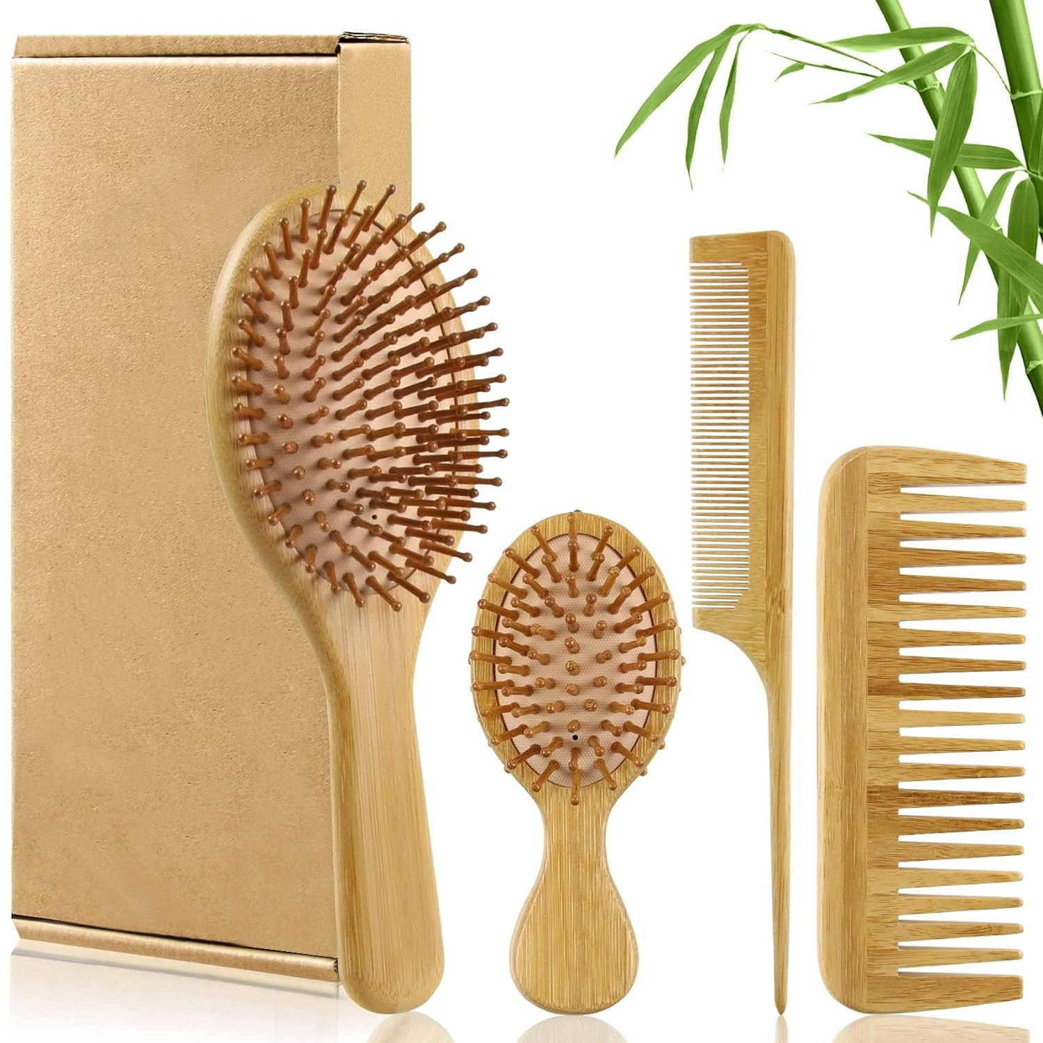 Set de Cepillos y Peines de Ba - Bamboo Toothbrush reseña y precio